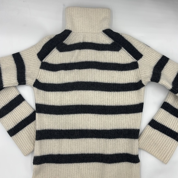 Alex Mill Felix Striped Zip Sweater - Picture 4 of 6